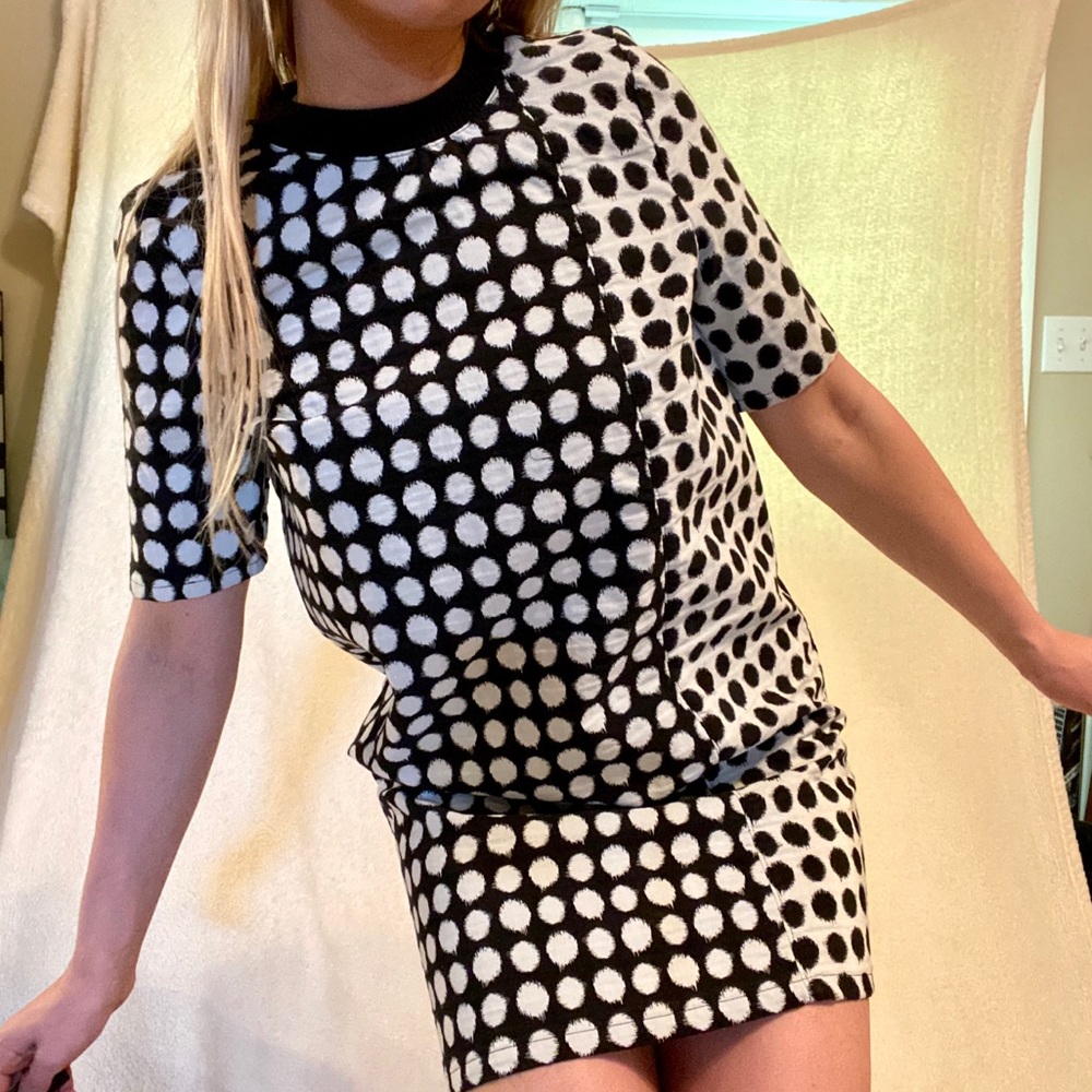 Project Runway Contestant’s Polka Dot Dress Design